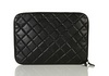 Black Quilted Laptop Case