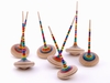 Wooden Spinning Top - Ara (Stripes)