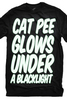 Cat Pee Glows Under a Blacklight