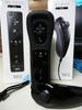 black wii remote plus (and nunchuck)