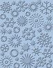 Emboss  Snowflakes