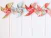 Set of Paper Pinwheels