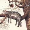 Набор для вышивания крестом Dimensions "Кот на дереве", 28 см х 28 см Изображения|Изображение 	 Набор для вышивания крестом Dime