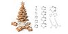 Рождественская елка, набор для выпечки пряников DELICIA