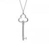 Tiffany Keys Trefoil key pendant