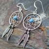 Dreamcatcher earrings