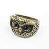 Vintage Retro Style Owl Exquisite Ring