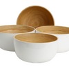 Core Bamboo Small Round Bowls Set of 4