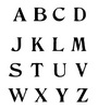 Набор печатей 'Alphabet'
