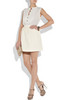 Carven Boucl&#233; cotton-crepe skirt