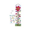 Eeboo Hot Pink Flower Growth Chart