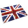 Стеклянная разделочная доска Union Jack