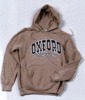 Collegiate Style Hooded Sweatshirt