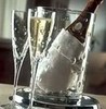 elegant champagne glasses