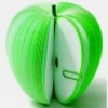 Блокнот в виде зеленого яблока