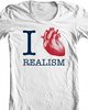 Футболка "I love realism"