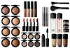 set of the high-quality cosmetics for nature make-up