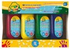 Пальчиковые краски Mini-Kids, 4 цвета