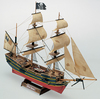 макет пиратского корабля