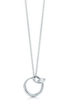 Tiffany &Co: Elsa Peretti® Letter “O” pendant