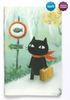 держатель для карточек "Muffler Cat on a journey"