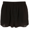 Black Silk Shorts By Boutique