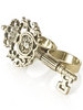 Secret Garden Key Knuckle Duster Ring