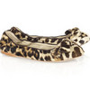 Leopard-print ballerina flats