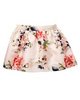 Floral Silk Skirt