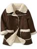 Faux-Suede Sherpa Jackets for Baby