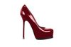 YSL PLATFORM HIGH HEEL PATENT PUMP