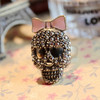 Betsey Johnson Skull Black ring