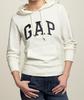 white GAP hoody