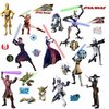 RoomMates RMK1382SCS Star Wars: the Clone Wars Glow in the Dark Wall Decals