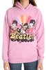 Junk Food Beatles Toon Girls Hoodie