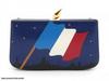 Herm&#232;s Limited Edition Sac &#225; Malice Vive La France clutch handbag