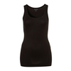 Black Basic Scoop Neck Vest