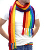 Радужный шарф