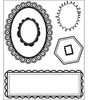 Basic Grey Max & Whiskers Clear Stamps - Tweet