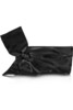 Valentino Bow-embellished satin clutch