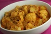 Potato and cauliflower curry