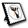 Express Butik | Decor Design: необычные настольные часы "Pretty Kitty" легким движением руки превращаются в настенные часы