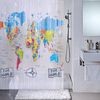 Express Butik | Home Design &gt;&gt; шторка для ванной World Map