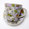 Fox in the roses coffee set