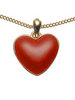 accessorize heart necklace