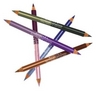 карандаши Rimmel Extreme Definition (коричневый и синий)