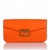 Marc by Marc Jacobs Orange leather envelope clutch