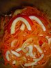 морковку с кальмарами