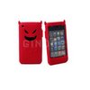 Devil Silicone Skin Case Cover For Apple iPhone 3G 3GS Red