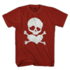 Adeline Eco-Friendly "Red Skully" Tee